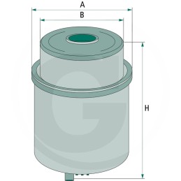 Keičiamas kuro filtras mann filtras wk8112 mann filtras