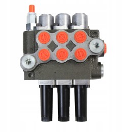 3 sekcijų hidraulinis skirstytuvas su glaistais