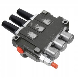 3 sekcijų hidraulinis skirstytuvas su glaistais