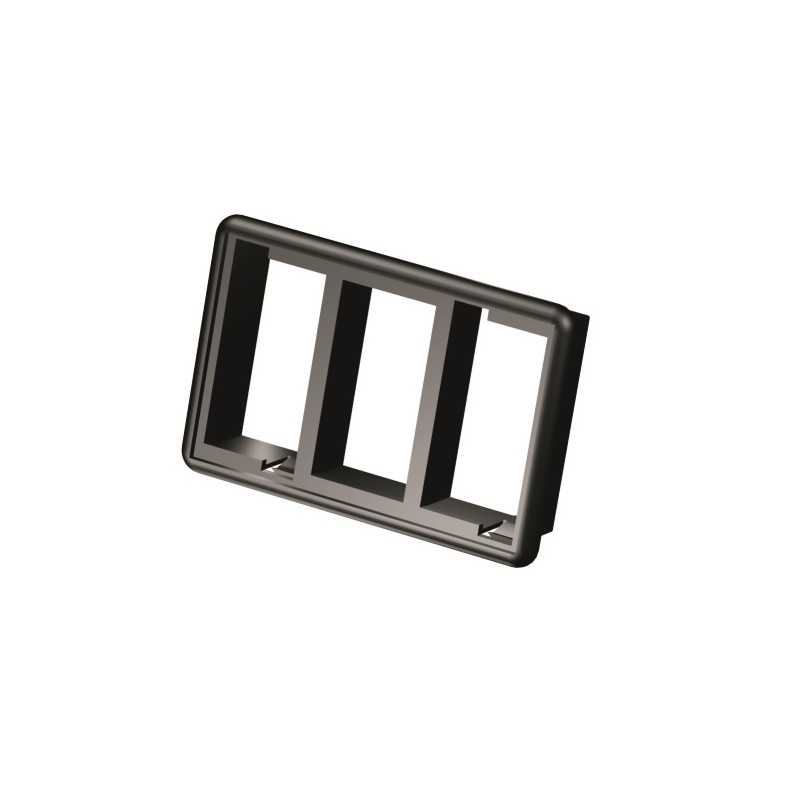 Skydelio laikiklio rėmas 3 mygtukams ir jungikliams