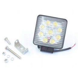 Darbinė lempa 12 24v 9 LED halogeninė 9xLED 0077