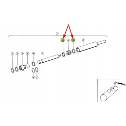 30252394221 sandarinimo žiedas 35 x 50 x 10
