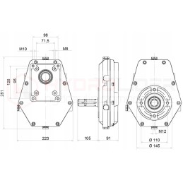 Hidraulinis siurblys 80l, pavara, GTV galios kilimas