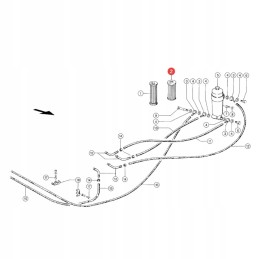 Claas variklio kuro filtras 068709 0 sf sk3440 1