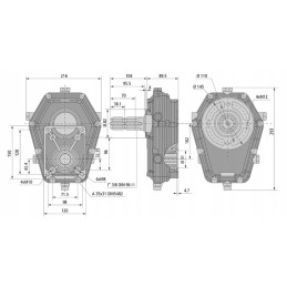 Siurblys 67l min, daugiklis su GTV