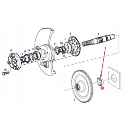 100c06 kūginis ritininis guolis 32009 xm