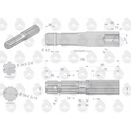 GTV galas 540 aps./min c 385 originalus Ursus