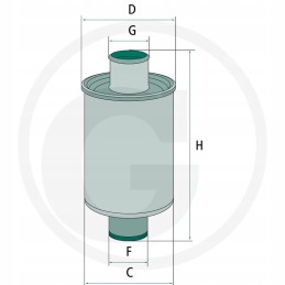 Granito alyvos filtras 8002071