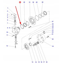 6239085m1 alyvos sandariklis 136 8 x 165 x 13
