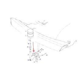 Įspėjamosios lemputės laikiklis H931901140010