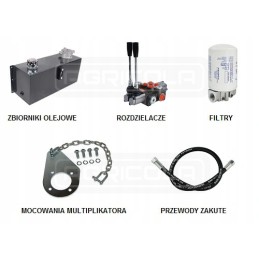 Daugiklis 1 3 8 gw siurblys 40l hidrolideris