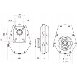 Daugiklis 1 3 8 g siurblys 80l sav. hidrolideris