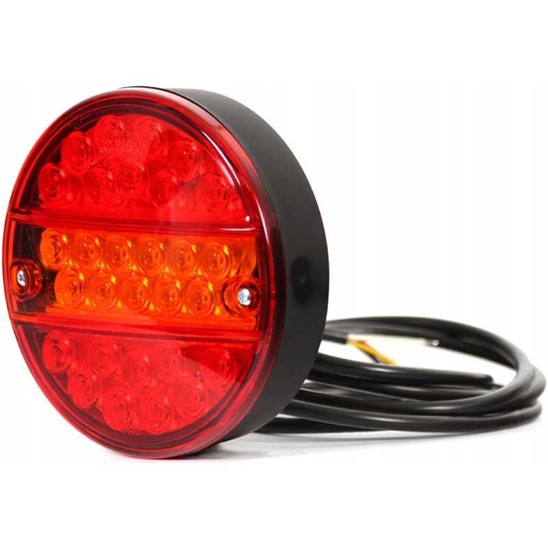 Ursus raudona LED galinė gabaritinė lemputė