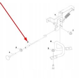 Tb1s473010001k gaubto užrakto kabelis