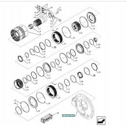 Krepšelis pavasario New Holland t5 t6 t6000 tsa 8186418