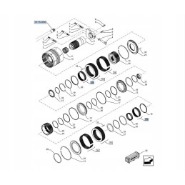 Krepšelis pavasario New Holland t5 t6 t6000 tsa 8186418