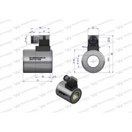 Solenoidinio skirstytuvo ritė e12dvs6 2 80l in