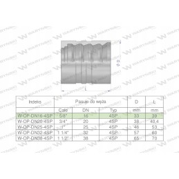 Mova 4 pintoms žarnoms DN16 4SP Grandmaster