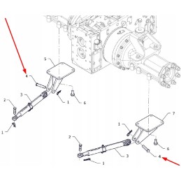 P5s56101146 kaištis su anga M20 x 90