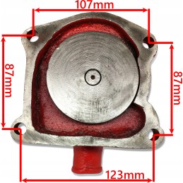 Vandens siurblys su Zetor skriemuliu, laisvas sandariklis