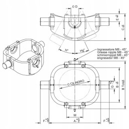 Pavaros laikiklis 200x160mm