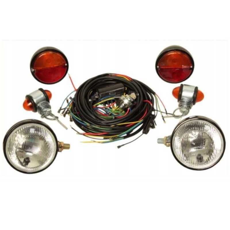 Ursus C 330 lempos laidų komplekto montavimas