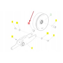 102436589 įtempiklio įvorė