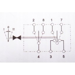 Automatinis išjungimas, 7 kontaktų raktinis jungiklis 444256