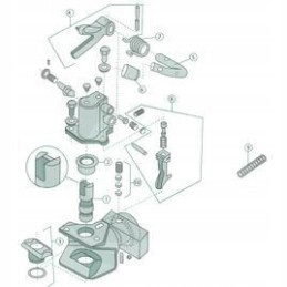 Kablio galvutės rinkinys 32 mm 8003648 walterscheid