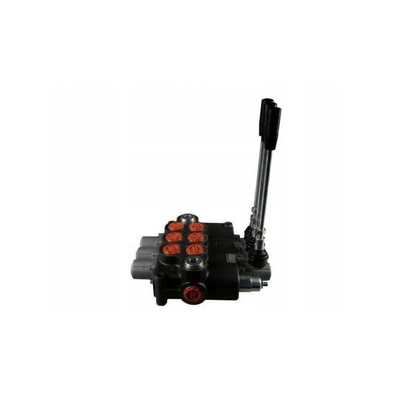 Trijų sekcijų hidraulinis skirstytuvas 3 120l variklis