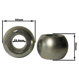 Kėlimo svirties rutulys, 3 kategorija 2 28 4x64x45mm