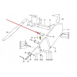 692902 0 šoninio dangtelio laikiklis