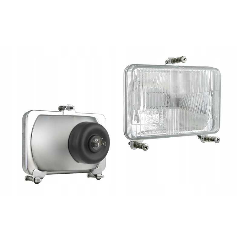 H4 priekinis žibintas su vidiniu įdubos sandarikliu