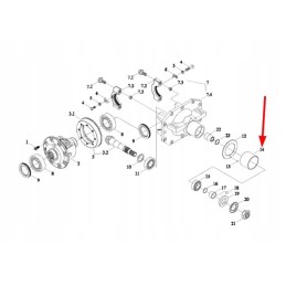 Td904 311k 1 1 02 priekinės ašies įvorė
