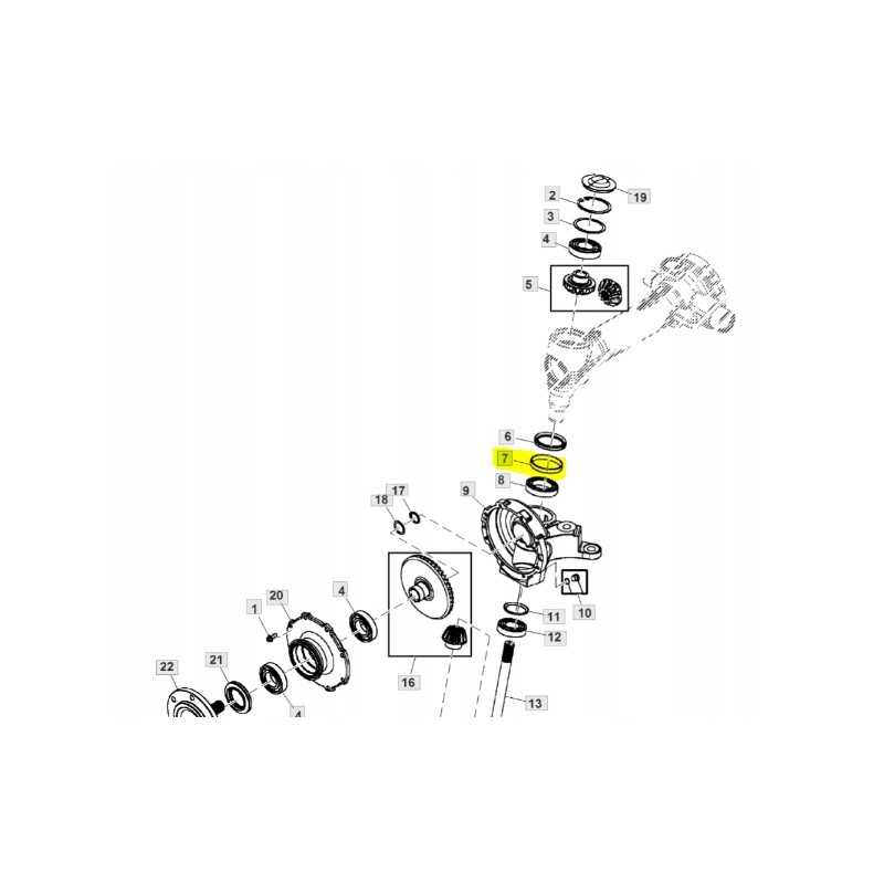 Jungčių poveržlė john deere 3032e3038e lvu30394