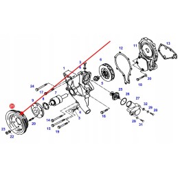 916200040100 vandens siurblio skriemulys