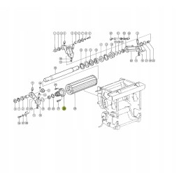 Įsiurbimo ritininis kakliukas 984449 jaguar claas