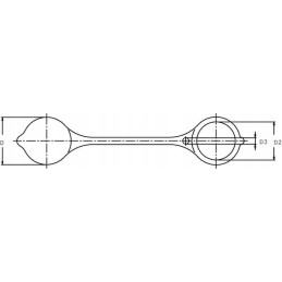 HP ISO 12 5 lizdo dangtelis juodas