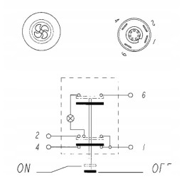 Fendt x830240359000 ventiliatoriaus jungiklis