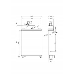 Mf4 varinis radiatorius