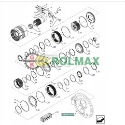 Krepšelis pavasario New Holland t5 t6 t6000 tsa 8186418
