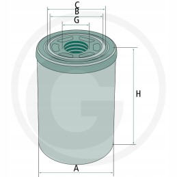 Granito alyvos filtras 8002076