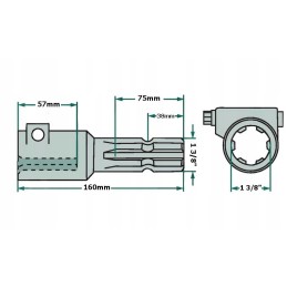 Veleno prailginimas 1 3 8 iš 6 1 3 8 iš 6