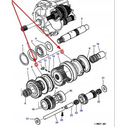 Mf3385866m1 sinchronizatoriaus žiedas
