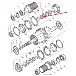 3779214m1 fiksavimo žiedas