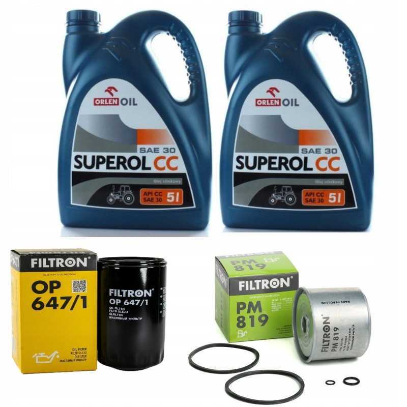 Alyvos filtro alyvos kuro filtro rinkinys mf255