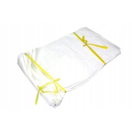Grūdų maišeliai 10 kg 40x60 pp balti 5 vnt