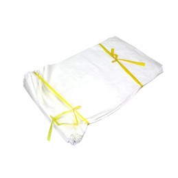 Grūdų maišeliai 10 kg 40x60 pp balti 5 vnt
