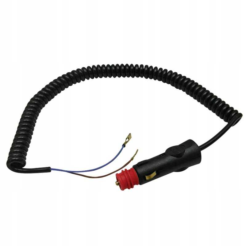 Spiralinis kabelis 20700012 įspėjimo lempoms