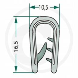 Stiklo sandariklis, 5 m pakuotė